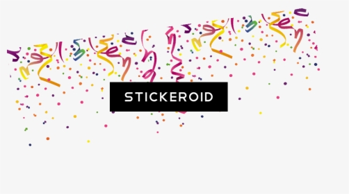 Birthday Confetti Background , Png Download - Transparent Background Celebration Clipart, Png Download, Transparent PNG