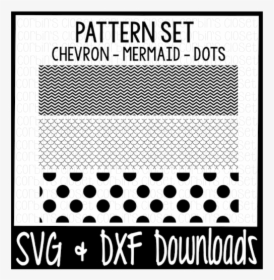 Chevron Svg * Mermaid Svg * Polka Dot Svg * Patterns - Black And White Chevron Svg, HD Png Download, Transparent PNG