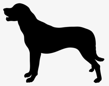 Labrador Retriever Arabian Horse Dog Breed Sticker - Hound Dog Silhouette Png, Transparent Png, Transparent PNG