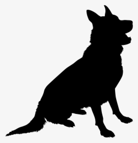 German Shepherd Labrador Retriever Silhouette Royalty-free - German Shepherd Silhouette Png, Transparent Png, Transparent PNG