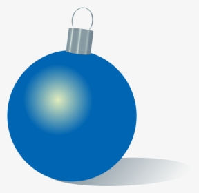 Blue Christmas Ornament - Green Christmas Ornament Clipart, HD Png Download, Transparent PNG