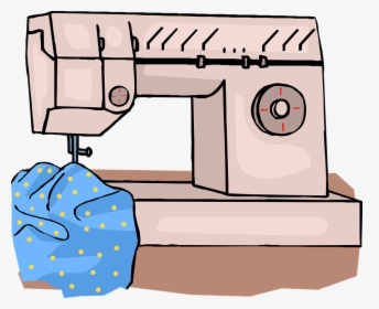 Sewing, Machine, Needle, Thread, Sew, Tailoring - Clipart Sewing Machine, HD Png Download, Transparent PNG