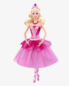 Download Barbie Doll Png File - Pink Pink Shoes Barbie Ballet, Transparent Png, Transparent PNG