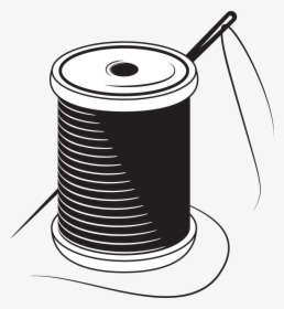 Transparent Painting Icon Png - Needle And Thread Logo, Png Download, Transparent PNG