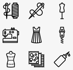 Sewing Elements - Sewing Icon, HD Png Download, Transparent PNG