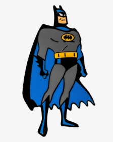 Batman Cartoon Standing, HD Png Download, Transparent PNG