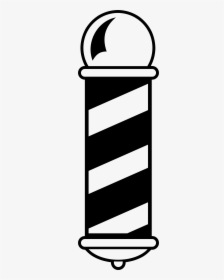 Black And White Barber Pole Clipart, HD Png Download, Transparent PNG