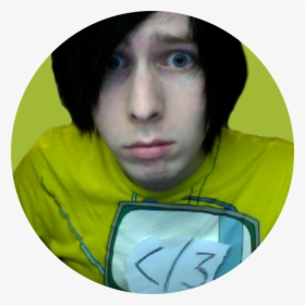 “phil Lester Dailybooth Icons ” - Dailybooth Phil Lester 2009, HD Png Download, Transparent PNG