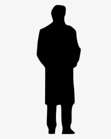 Filesilhouette - Svg - Silhouette Of A Man, HD Png Download, Transparent PNG