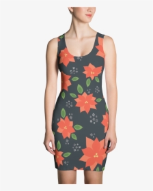 Poinsetta 20flowers 20front Original - Red Blood Cells Dress, HD Png Download, Transparent PNG