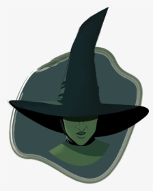Wicked Witch Of The West The Wizard Wicked Witch Of - Wizard Of Oz Witch Hat, HD Png Download, Transparent PNG