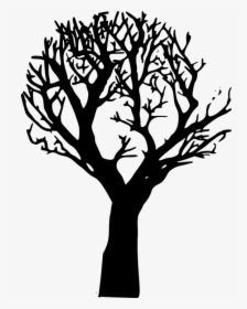 Transparent Tree Branch Vector Png - Dying Tree Clipart Png, Png Download, Transparent PNG