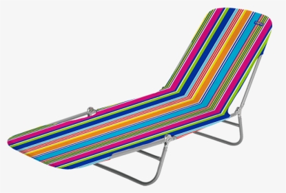 Vintage Beach Lounge Chair - Beach Chair Transparent Background, HD Png Download, Transparent PNG