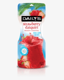 Dailys Rtd Strawb Daiq Pouch 8 4pk - Daily's Frozen Drinks, HD Png Download, Transparent PNG