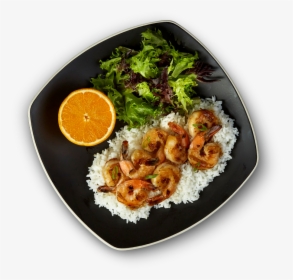 Transparent Grilled Shrimp Png - Shrimp On Plate Png, Png Download, Transparent PNG