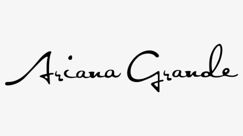 Ariana Grande Logo Dangerous Woman , Png Download - Ariana Grande Name Logo, Transparent Png, Transparent PNG