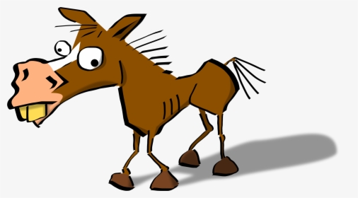 Free Crazy Funny Horse And Vector Image Clipart - Funny Horse Clip Art, HD Png Download, Transparent PNG