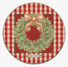Christmas Plaid Background - Piecitos Para Baby Shower, HD Png Download, Transparent PNG