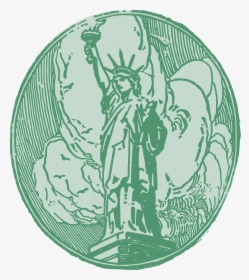 Transparent Statue Of Liberty Png - Illustration, Png Download, Transparent PNG