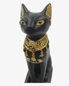 Egyptian Cat Bastet Mini Miniature Cute Statue With - Figurine, HD Png Download, Transparent PNG
