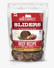 Bark And Harvest Beef Recipe Sliders 6 Oz Bag - Hamburger, HD Png Download, Transparent PNG