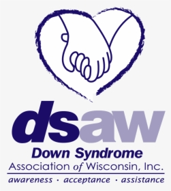 Dsaw State Logo Horizontal-01 - Heart, HD Png Download, Transparent PNG