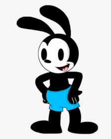 Ghostface Oswald The Lucky Rabbit Mickey Mouse Roger - Cartoon, HD Png Download, Transparent PNG