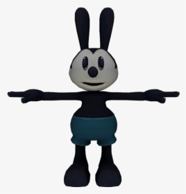Download Zip Archive - Oswald The Lucky Rabbit 3d Model, HD Png Download, Transparent PNG