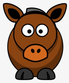 Cartoon Donkey Hi Clipart, HD Png Download, Transparent PNG