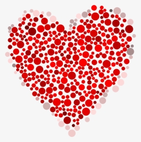 Heart Dots Clip Arts - Clip Art Valentines Day, HD Png Download, Transparent PNG