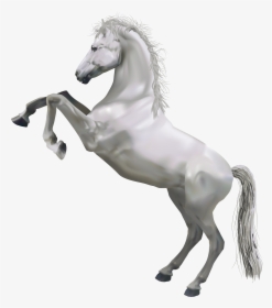Horse White Clip Art - White Horse Png, Transparent Png, Transparent PNG