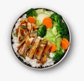 Chicken Veggie Bowl - Sashimi, HD Png Download, Transparent PNG