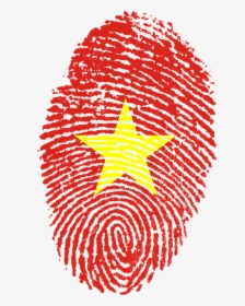 Vietnam, Flag, Fingerprint, Country, Pride, Identity - Bangladesh Flag Fingerprint, HD Png Download, Transparent PNG