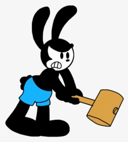 Oswald The Lucky Rabbit Clipart Angry, HD Png Download, Transparent PNG
