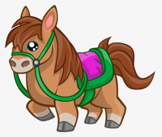 Transparent Horse Clipart - Horse Is Cute Cartoon, HD Png Download, Transparent PNG