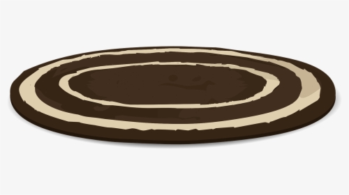 Rug, Carpet, Brown, White, Oval, Round, Decor - Circle Carpet Png, Transparent Png, Transparent PNG
