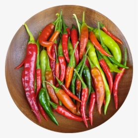 #hot #chilli Pepper #green Chilli # Red Chilli - Bird's Eye Chili, HD Png Download, Transparent PNG