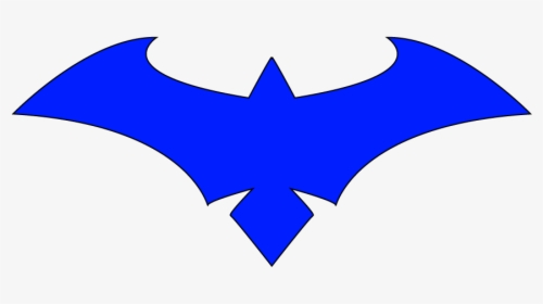 Nightwing Symbol Vector Winfield Logo Png Nightwing - Transparent Background Nightwing Logo Png, Png Download, Transparent PNG