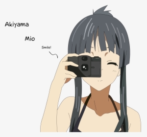 Transparent Mio Akiyama Png - K On Mio Camera, Png Download, Transparent PNG