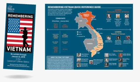 Remembering Vietnam Brochure - Vietnam War Brochure, HD Png Download, Transparent PNG