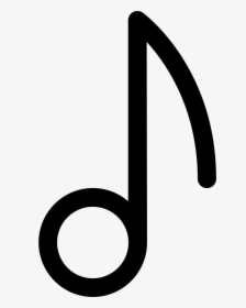 Eighth Note Comments - Eighth Note Font, HD Png Download, Transparent PNG