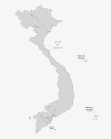 Vietnam Map Outline Png, Transparent Png, Transparent PNG