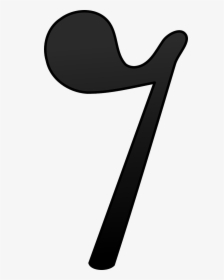 Eighth Note Music Free Picture - Eighth Rest Symbol In Music, HD Png Download, Transparent PNG