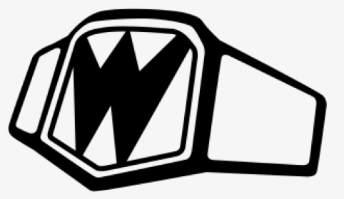 Free Wrestling Championship Belt Vector Icon - Wrestling Belt Vector Outline, HD Png Download, Transparent PNG