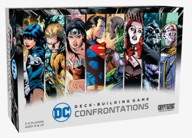 Dc Comics Deck-building Game - Dc Deck Building Confrontations, HD Png Download, Transparent PNG