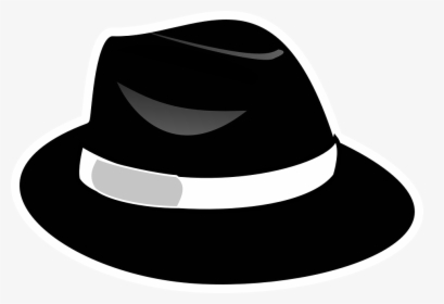 Fedora, Hat, Black, Headwear, Gentleman - Black Hat, HD Png Download, Transparent PNG