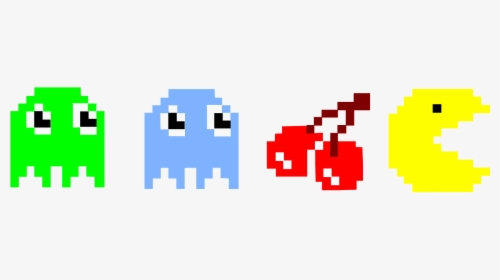 Pacman, Pac-man, Computer Game, C64, Cherries, Cherry - Pac Man Jogo Png, Transparent Png, Transparent PNG