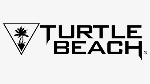 Turtle On The Beach Png - Turtle Beach Logo White, Transparent Png, Transparent PNG