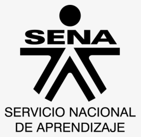 Logotipo Sena Negro - National Service Of Learning, HD Png Download, Transparent PNG