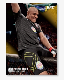 Anderson Silva Ufc Knockout Gold Print - Player, HD Png Download, Transparent PNG